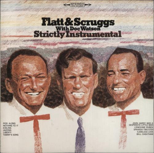 Flatt & Scruggs Strictly Instrumental vinyl LP album (LP record) Japanese F&SLPST847977