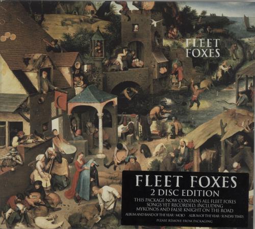 Fleet Foxes Fleet Foxes - Deluxe Edition 2 CD album set (Double CD) UK FFX2CFL459512