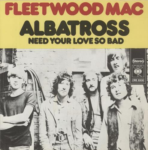 Fleetwood Mac Albatross - P/s 7" vinyl single (7 inch record / 45) Dutch MAC07AL885309