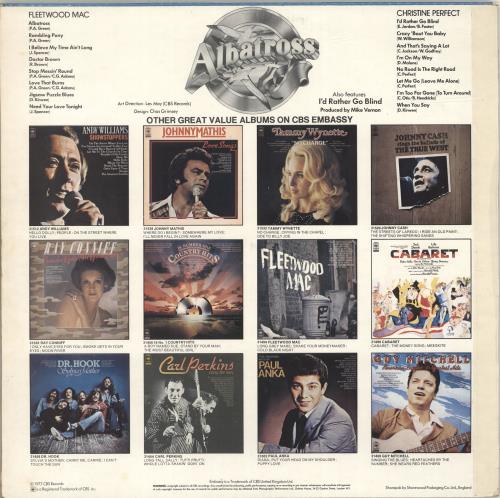 Fleetwood Mac Albatross vinyl LP album (LP record) UK MACLPAL230193