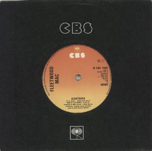 Fleetwood Mac Albatross 7" vinyl single (7 inch record / 45) UK MAC07AL649310