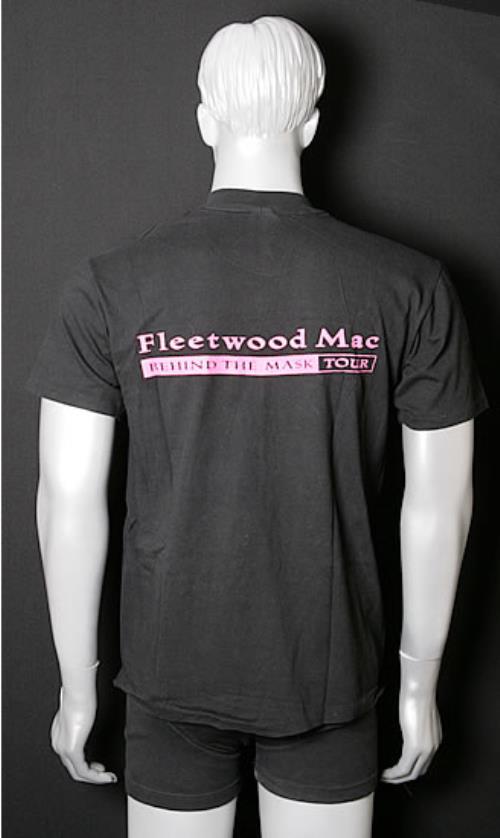 Fleetwood Mac Behind The Mask Tour - Obie's Lights - Black Large t-shirt US MACTSBE540742