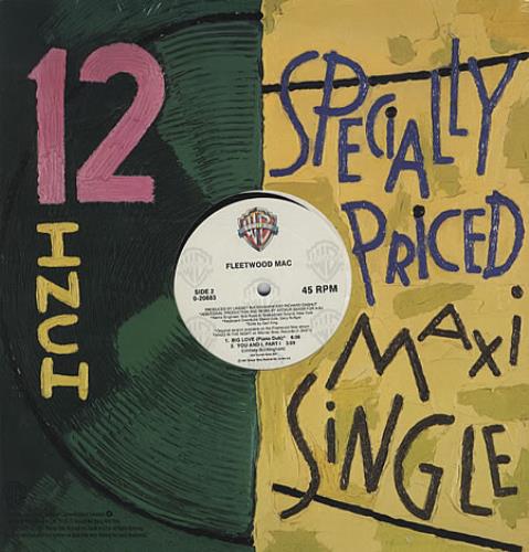 Fleetwood Mac Big Love 12" vinyl single (12 inch record / Maxi-single) US MAC12BI185019