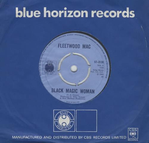 Fleetwood Mac Black Magic Woman 7" vinyl single (7 inch record / 45) UK MAC07BL222299