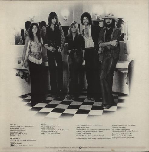 Fleetwood Mac Fleetwood Mac vinyl LP album (LP record) UK MACLPFL417327