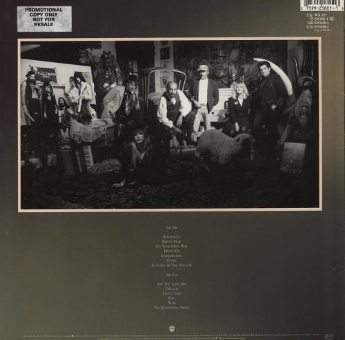Fleetwood Mac Greatest Hits + Promo Sticker vinyl LP album (LP record) UK MACLPGR856384