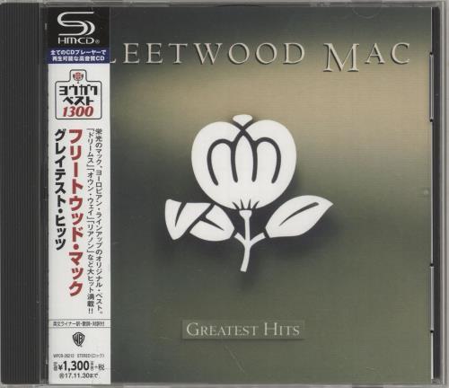 Fleetwood Mac Greatest Hits CD album (CDLP) Japanese MACCDGR736390