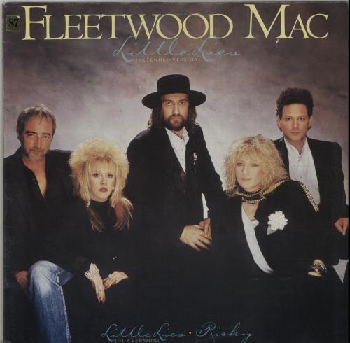 Fleetwood Mac Little Lies 12" vinyl single (12 inch record / Maxi-single) UK MAC12LI125329