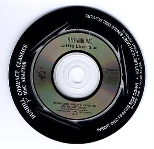 Fleetwood Mac Little Lies 3" CD single (CD3) US MACC3LI352695