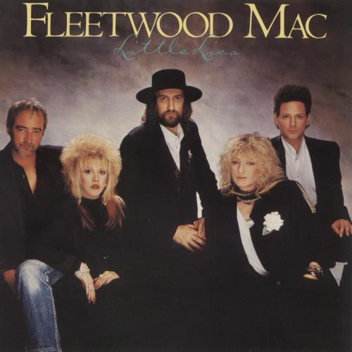 Fleetwood Mac Little Lies 7" vinyl single (7 inch record / 45) UK MAC07LI866532
