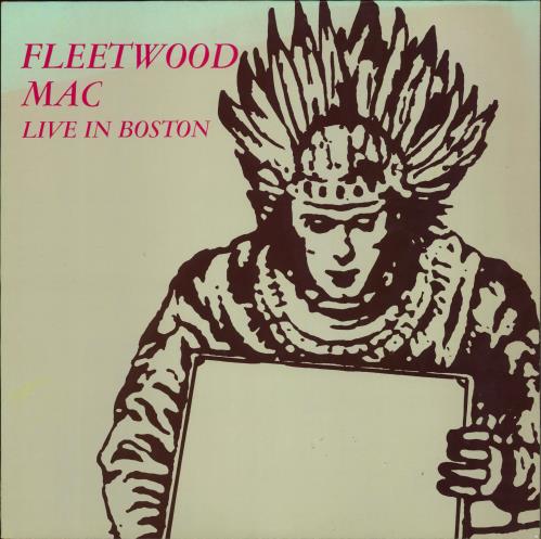 Fleetwood Mac Live in Boston vinyl LP album (LP record) UK MACLPLI230200