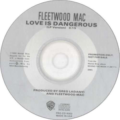 Fleetwood Mac Love Is Dangerous CD single (CD5 / 5") US MACC5LO02640