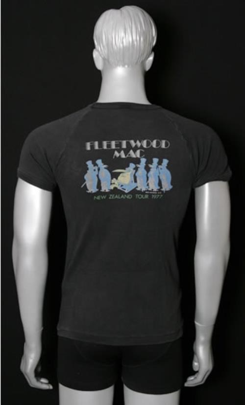 Fleetwood Mac New Zealand Tour 1977 - Black Medium t-shirt New Zealand MACTSNE540655