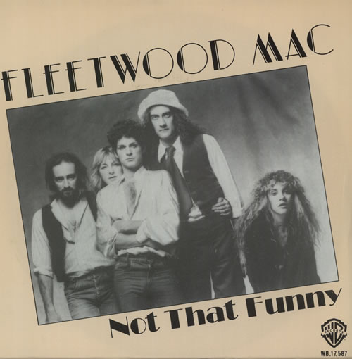 Fleetwood Mac Not That Funny 7" vinyl single (7 inch record / 45) Dutch MAC07NO324702