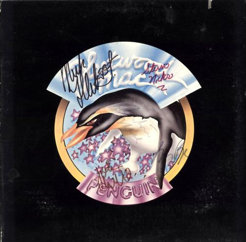 Fleetwood Mac Penguin - Autographed vinyl LP album (LP record) US MACLPPE658045
