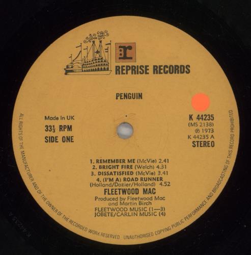 Fleetwood Mac Penguin - EX vinyl LP album (LP record) UK MACLPPE679960