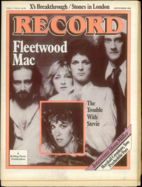 Fleetwood Mac Record magazine US MACMARE213119