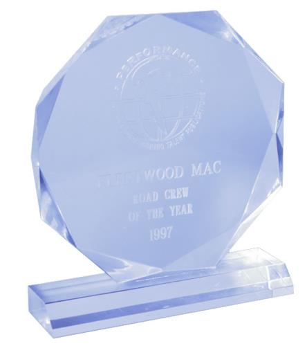 Fleetwood Mac Road Crew Of The Year award disc US MACAWRO537086