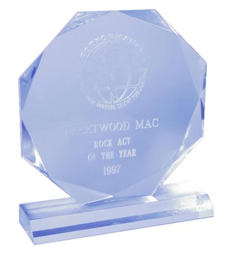 Fleetwood Mac Rock Act Of The Year award disc US MACAWRO537087