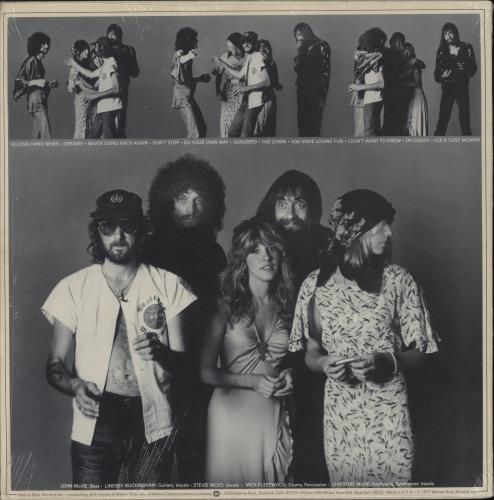 Fleetwood Mac Rumours - 1st + Insert - Shrink vinyl LP album (LP record) US MACLPRU879177