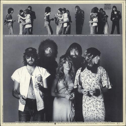 Fleetwood Mac Rumours - 3rd + Insert - US Sleeve vinyl LP album (LP record) UK MACLPRU717748