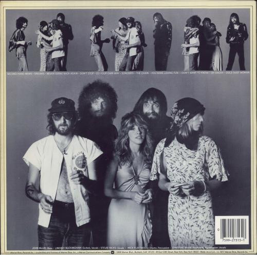 Fleetwood Mac Rumours - Barcoded - EX vinyl LP album (LP record) US MACLPRU813046