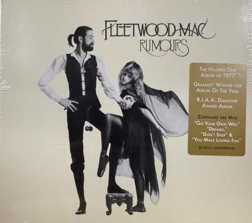 Fleetwood Mac Rumours - CD Edition + Gold Hype Sticker - Sealed CD album (CDLP) UK MACCDRU881017