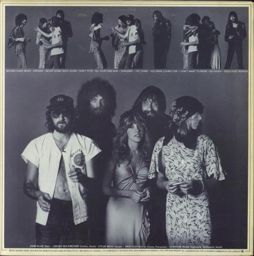 Fleetwood Mac Rumours - EX vinyl LP album (LP record) Canadian MACLPRU832968
