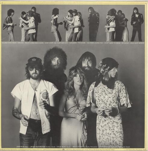 Fleetwood Mac Rumours - Export Issue vinyl LP album (LP record) US MACLPRU711709