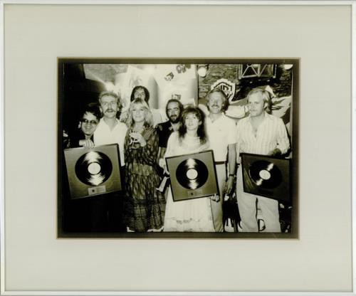 Fleetwood Mac Rumours - Platinum BVMI award disc German MACAWRU537045