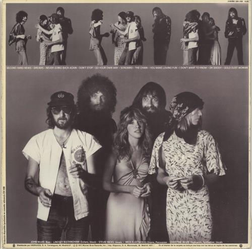 Fleetwood Mac Rumours vinyl LP album (LP record) Spanish MACLPRU694251