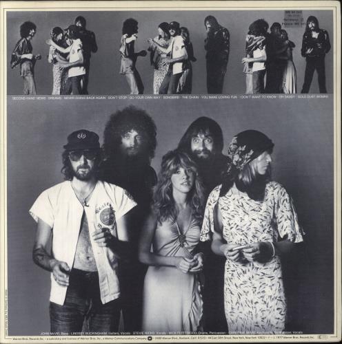 Fleetwood Mac Rumours vinyl LP album (LP record) German MACLPRU802837