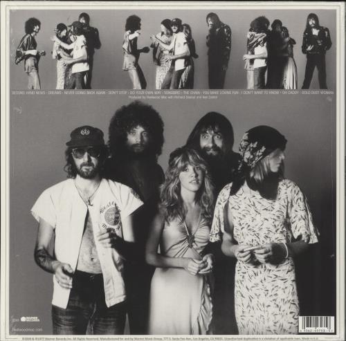 Fleetwood Mac Rumours vinyl LP album (LP record) UK MACLPRU874658
