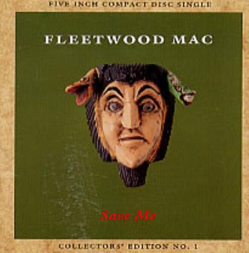 Fleetwood Mac Save Me CD single (CD5 / 5") UK MACC5SA02635