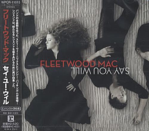 Fleetwood Mac Say You Will CD album (CDLP) Japanese MACCDSA236299
