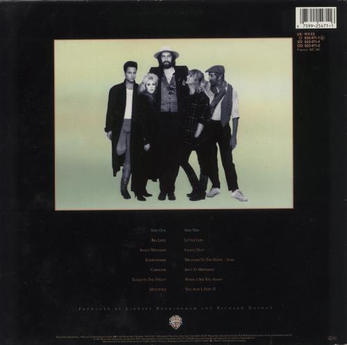 Fleetwood Mac Tango In The Night - Sticker on Sleeve vinyl LP album (LP record) German MACLPTA590888