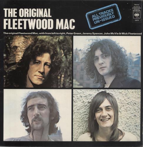 Fleetwood Mac The Original Fleetwood Mac vinyl LP album (LP record) UK MACLPTH230109