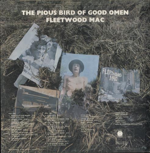 Fleetwood Mac The Pious Bird Of Good Omen vinyl LP album (LP record) UK MACLPTH846412