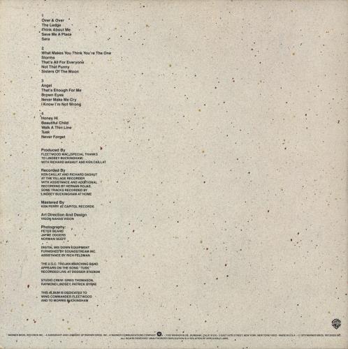 Fleetwood Mac Tusk 2-LP vinyl record set (Double LP Album) US MAC2LTU481170