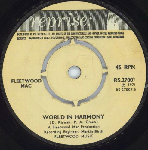 Fleetwood Mac The Green Manalishi VG UK 7