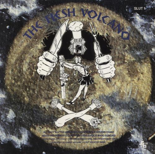 Flesh Volcano Slut 12" vinyl single (12 inch record / Maxi-single) UK VLC12SL215741