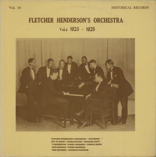 Fletcher Henderson Fletcher Henderson Vol. 2 1923 1925 US vinyl LP