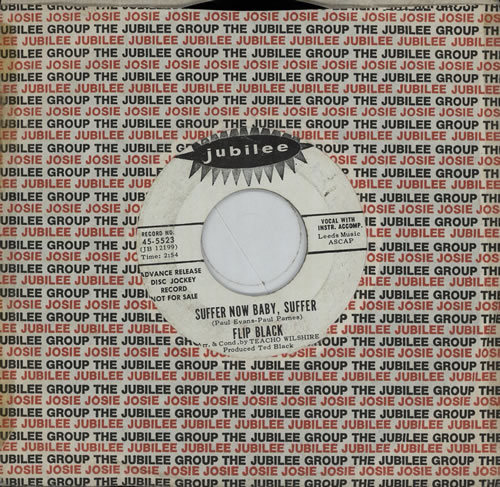 Flip Black Suffer Now Baby, Suffer 7" vinyl single (7 inch record / 45) US FN607SU575549