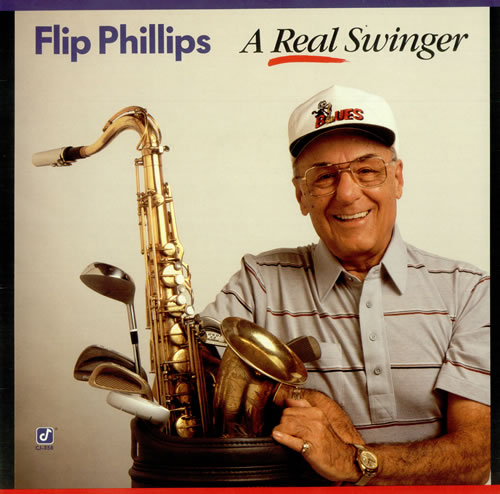 Flip Phillips A Real Swinger vinyl LP album (LP record) UK FPHLPAR493148