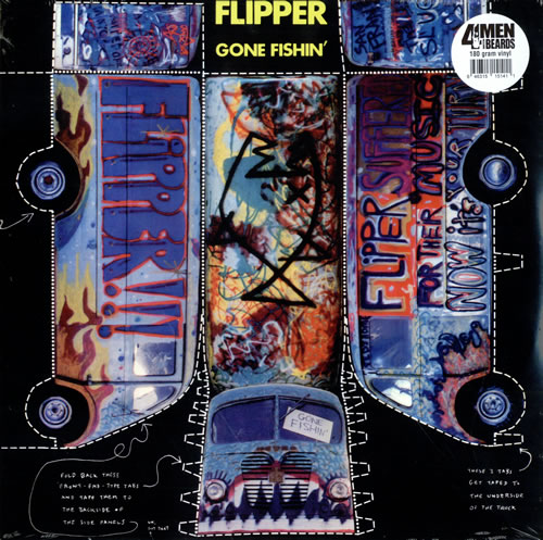 Flipper Gone Fishin' vinyl LP album (LP record) US FDULPGO478602