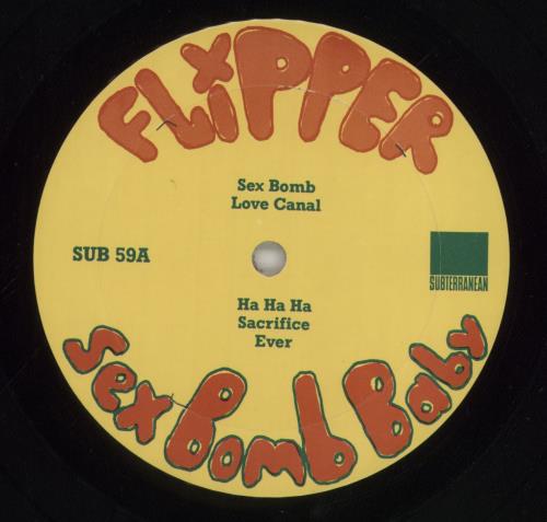 Flipper Sex Bomb Baby! vinyl LP album (LP record) US FDULPSE863175