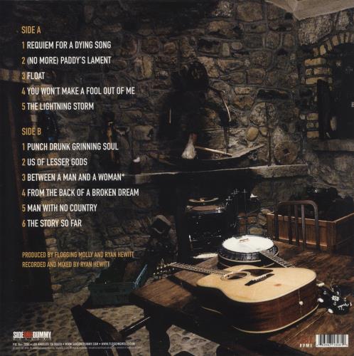 Flogging Molly Float - Red Vinyl vinyl LP album (LP record) US FBXLPFL866634