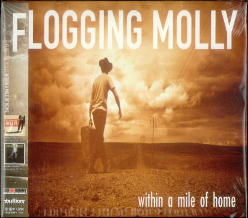 Flogging Molly Within A Mile Of Home CD album (CDLP) Japanese FBXCDWI541725