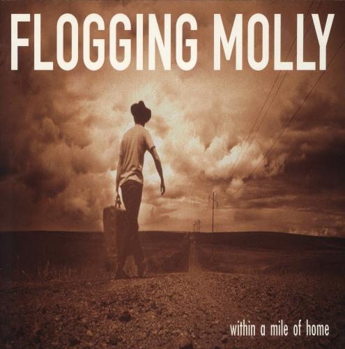 Flogging Molly Within A Mile Of Home vinyl LP album (LP record) US FBXLPWI866648