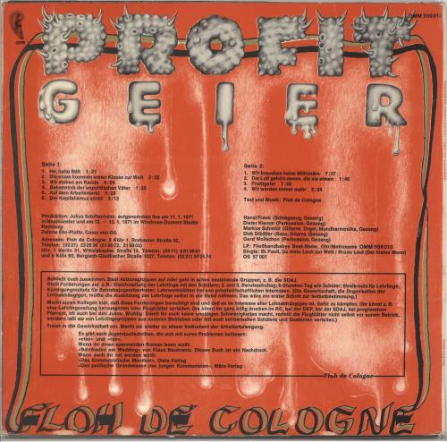 Floh De Cologne Rockoper Profitgeier vinyl LP album (LP record) German Z-RLPRO726428